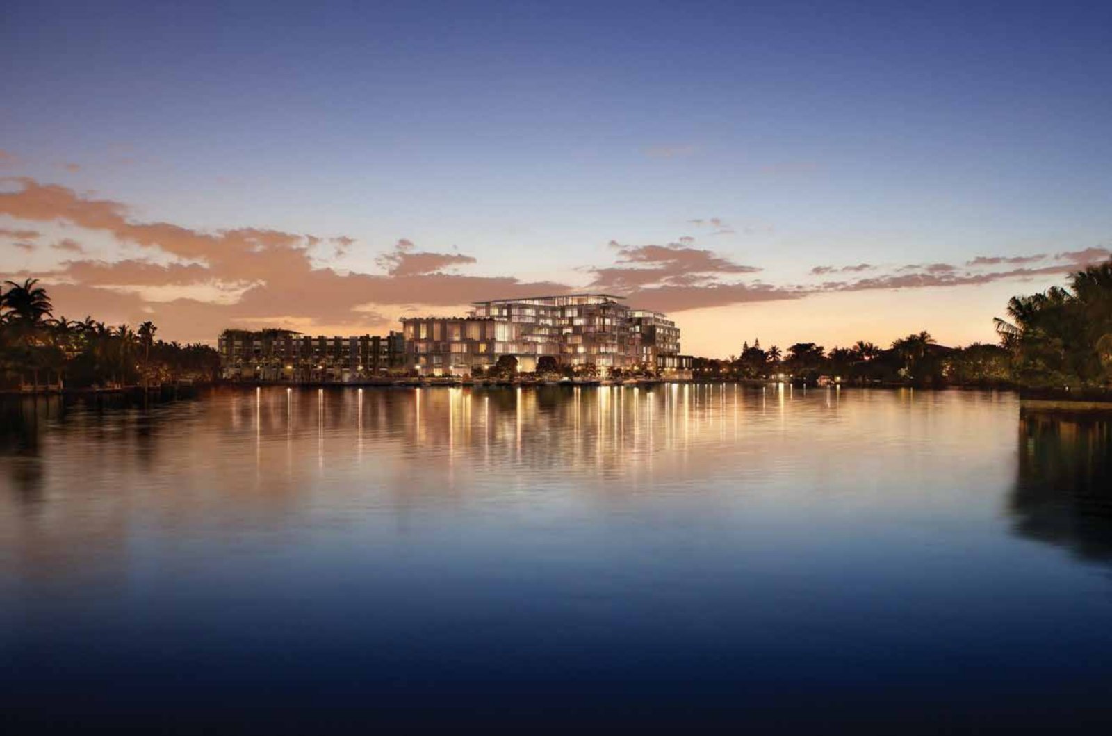 Exklusive Luxusresidenzen mit Yachthafen und Spa in Miami Beach