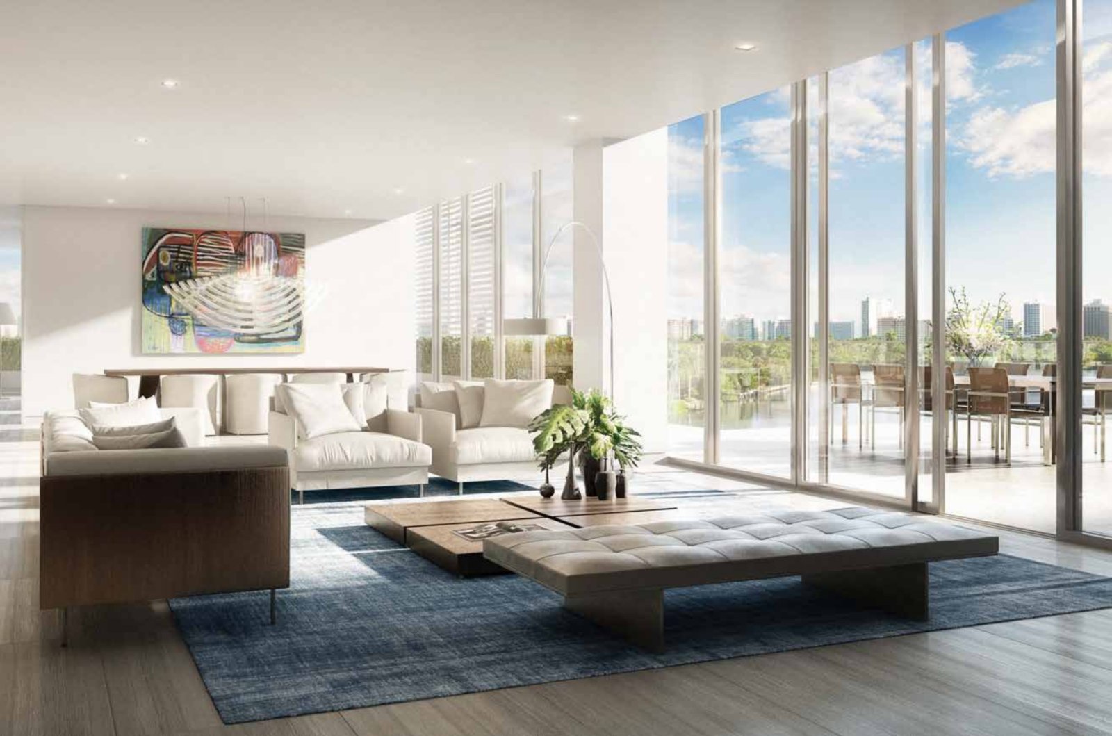 Exklusive Luxusresidenzen mit Yachthafen und Spa in Miami Beach