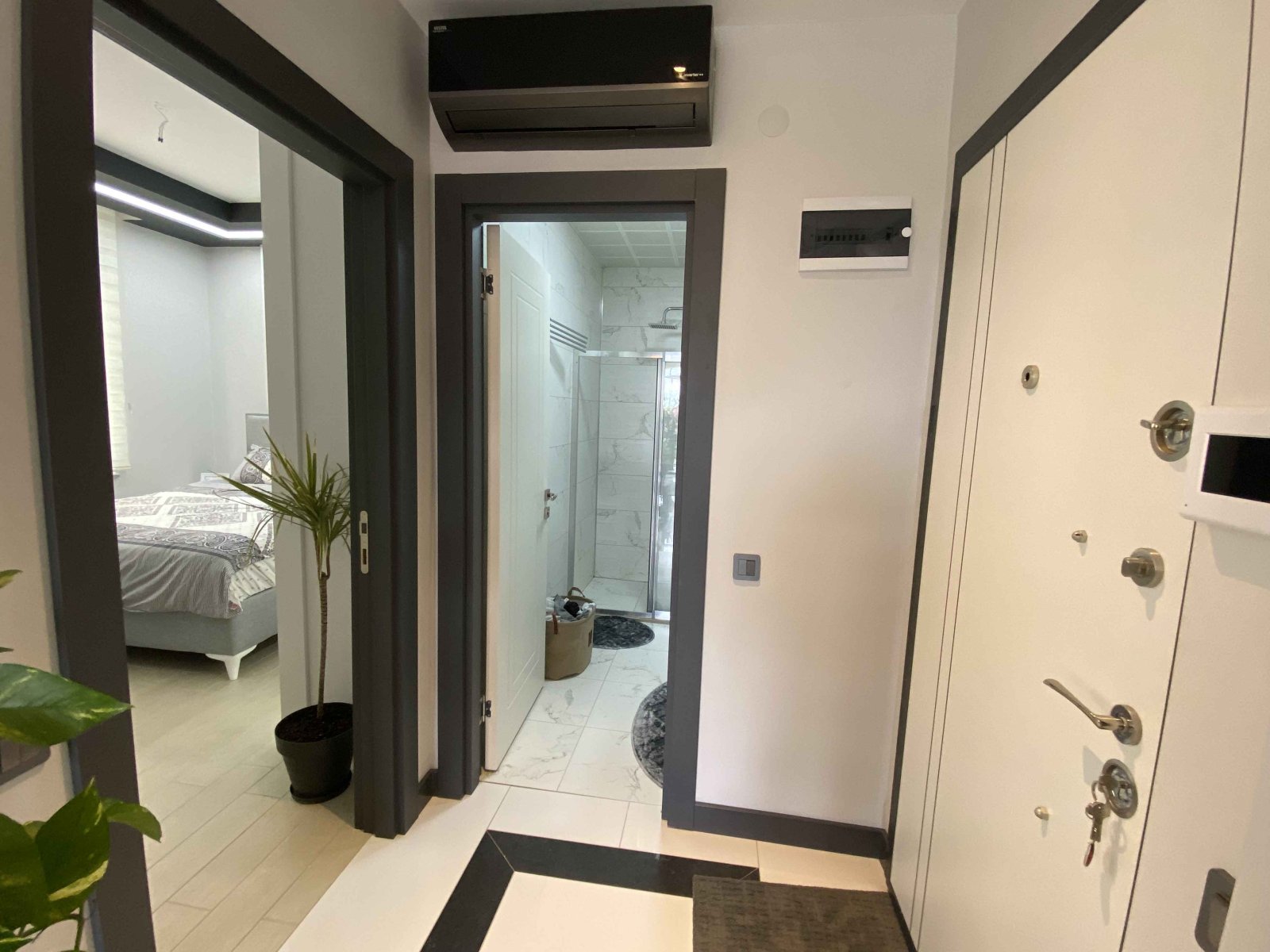 1+1 Wohnung in Oba 14