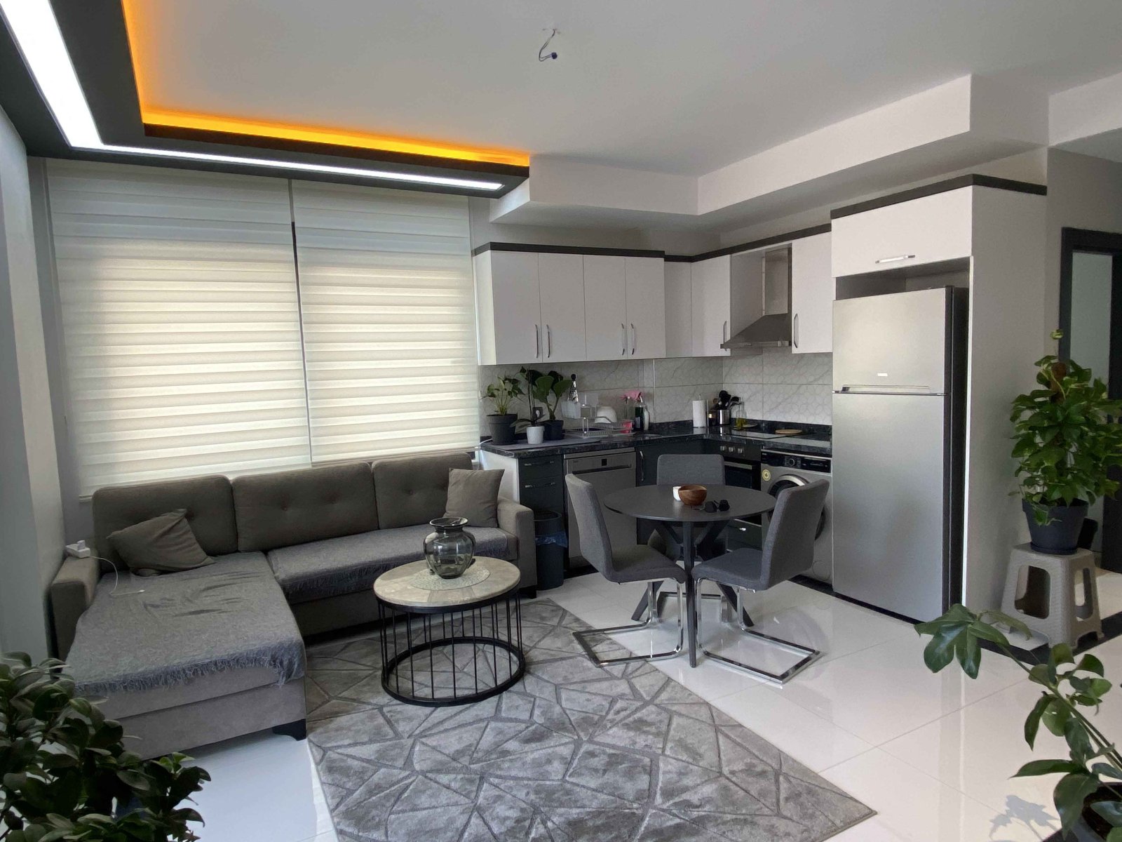 1+1 Wohnung in Oba 13