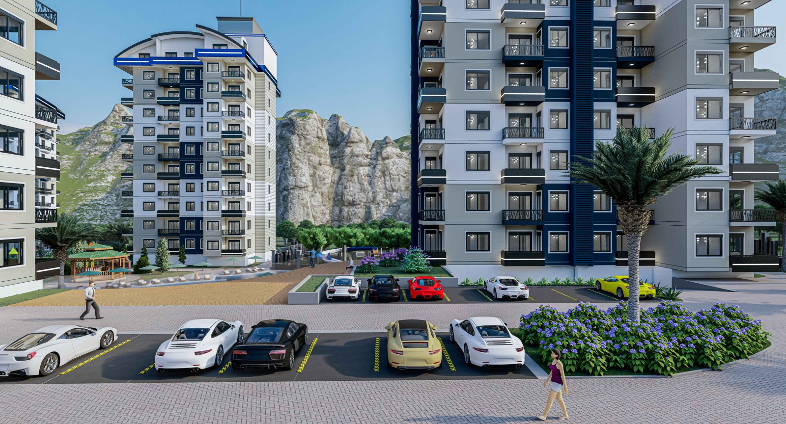 Wohnung zum Verkauf in Alanya Avsallar 18 Wohnung zum Verkauf in Alanya Avsallar 18