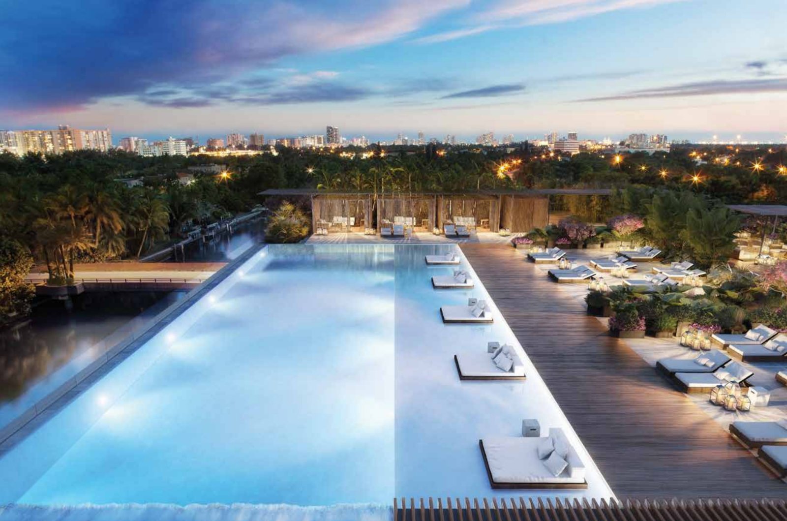 Exklusive Luxusresidenzen mit Yachthafen und Spa in Miami Beach Exklusive Luxusresidenzen mit Yachthafen und Spa in Miami Beach