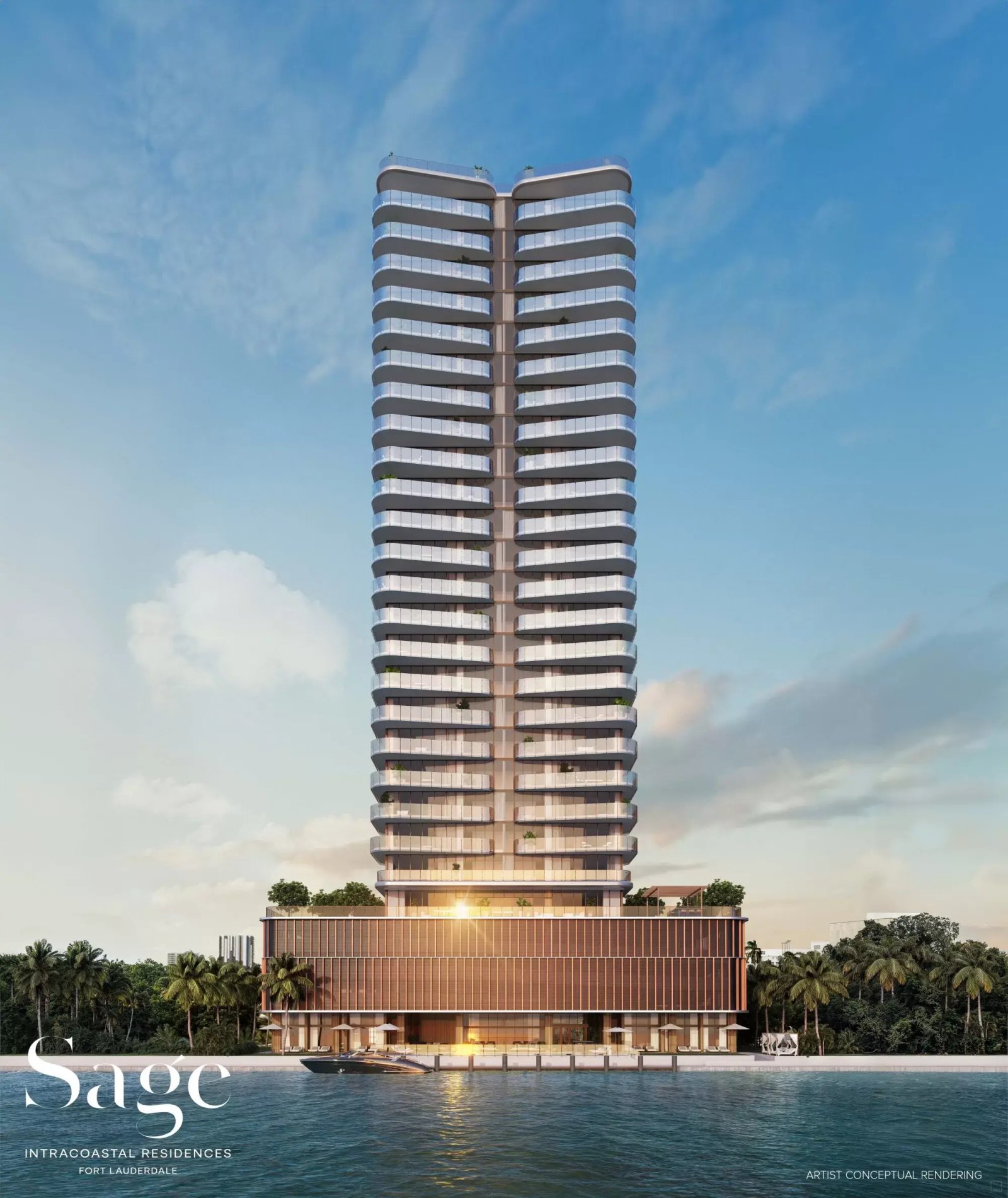 Fort Lauderdale, FL : Luxury Waterfront Residences for Sale – SAGE Intracoastal Residences, Fort Lauderdale / Florida, USA 
