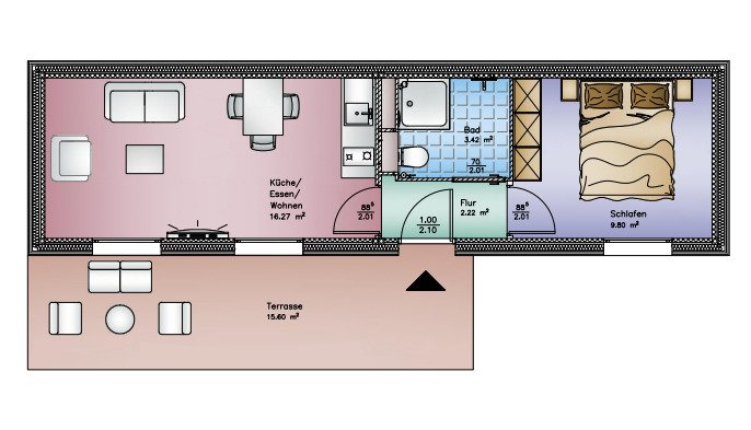 Modulhaus-Serie “NICKY” Modulhaus-Serie “NICKY”