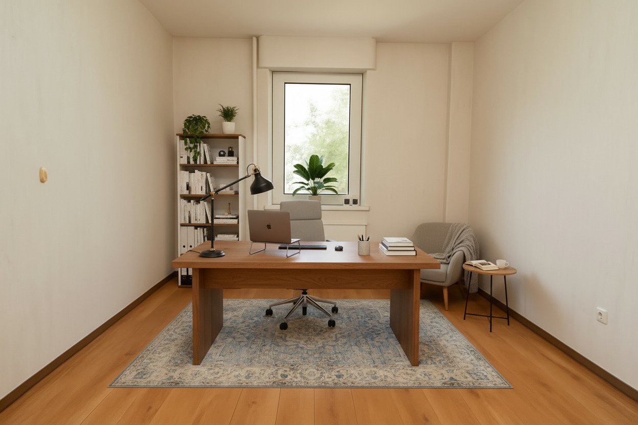 Blumenauer (c) - Arbeitszimmer (KI Verbessert)